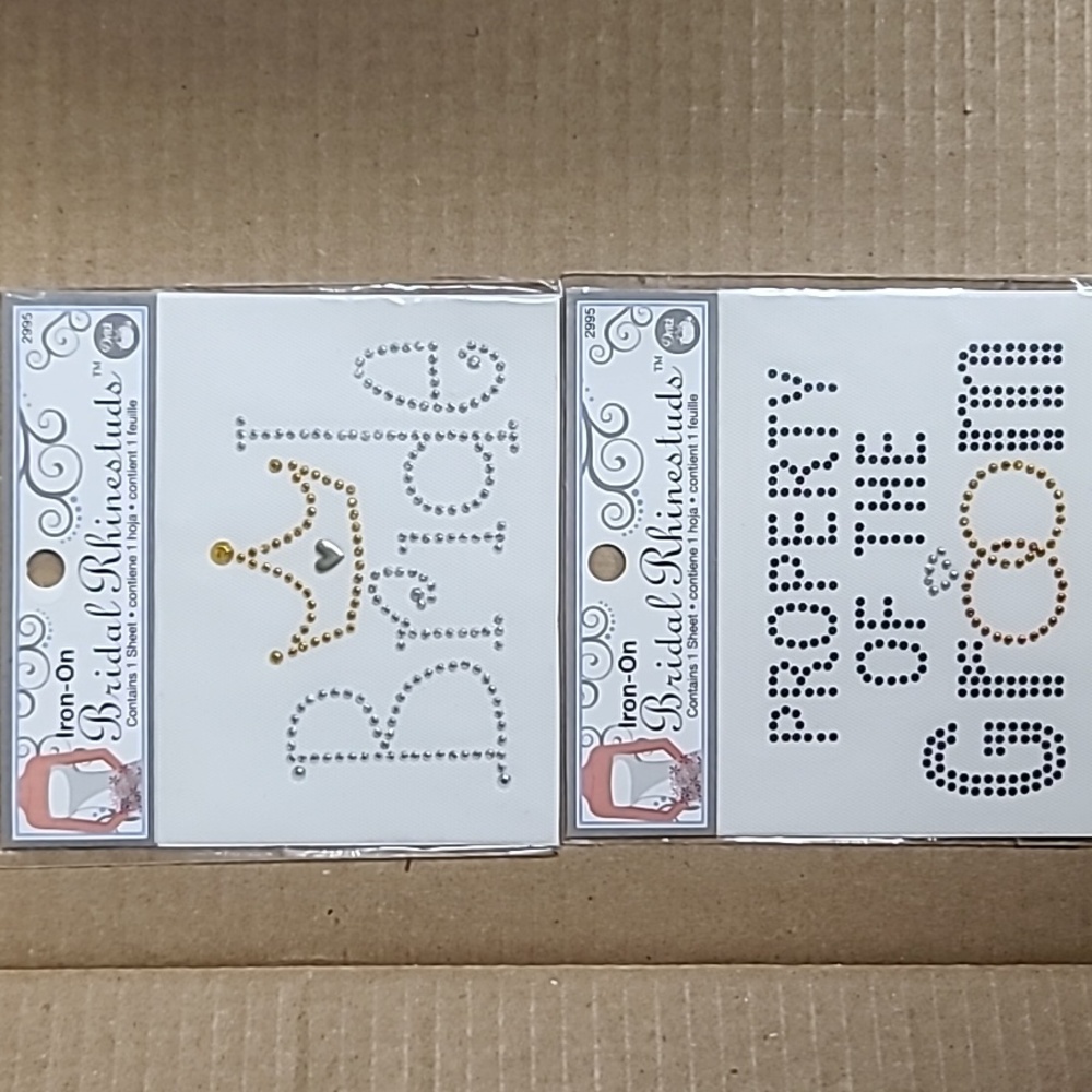 Rhinestone Iron-ons (2)